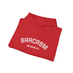 Sarcasm University Hoodie – Funny College-Style Pullover