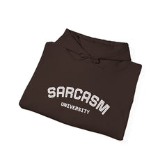 Sarcasm University Hoodie – Funny College-Style Pullover