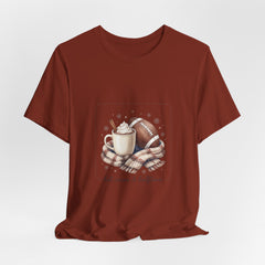 Hot Cocoa & Halftime Tee | Football Sundays, Cozy Game Day Shirt