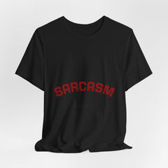 Sarcasm University Tee — Funny College Style Graphic T-Shirt