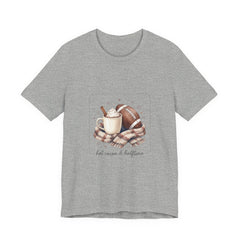 Hot Cocoa & Halftime Tee | Football Sundays, Cozy Game Day Shirt