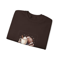 Cozy Football Sundays Crewneck Sweatshirt | Tailgate Coffee, Rustic Game Day