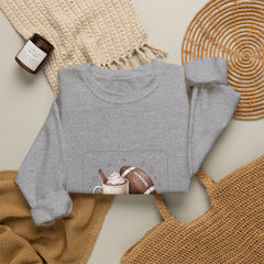 Cozy Football Sundays Crewneck Sweatshirt | Tailgate Coffee, Rustic Game Day
