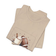 Hot Cocoa & Halftime Tee | Football Sundays, Cozy Game Day Shirt