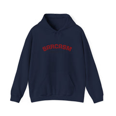 Sarcasm University Hoodie — Funny College-Style Sarcastic Graphic Hoodie