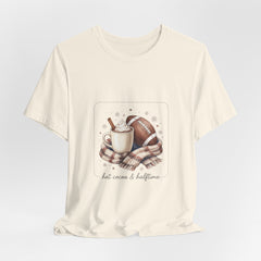Hot Cocoa & Halftime Tee | Football Sundays, Cozy Game Day Shirt