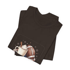 Hot Cocoa & Halftime Tee | Football Sundays, Cozy Game Day Shirt