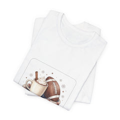 Hot Cocoa & Halftime Tee | Football Sundays, Cozy Game Day Shirt
