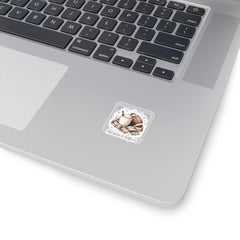 Hot Cocoa & Halftime Kiss-Cut Sticker | Football Sundays
