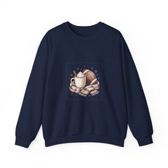 Cozy Football Sundays Crewneck Sweatshirt | Tailgate Coffee, Rustic Game Day