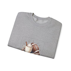 Cozy Football Sundays Crewneck Sweatshirt | Tailgate Coffee, Rustic Game Day
