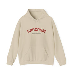 Sarcasm University Hoodie — Funny College-Style Sarcastic Graphic Hoodie