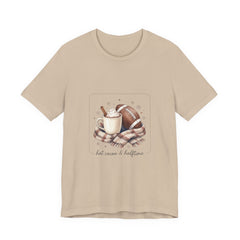 Hot Cocoa & Halftime Tee | Football Sundays, Cozy Game Day Shirt