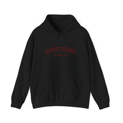 Sarcasm University Hoodie – Funny College-Style Pullover