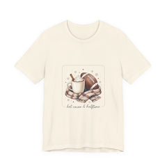 Hot Cocoa & Halftime Tee | Football Sundays, Cozy Game Day Shirt