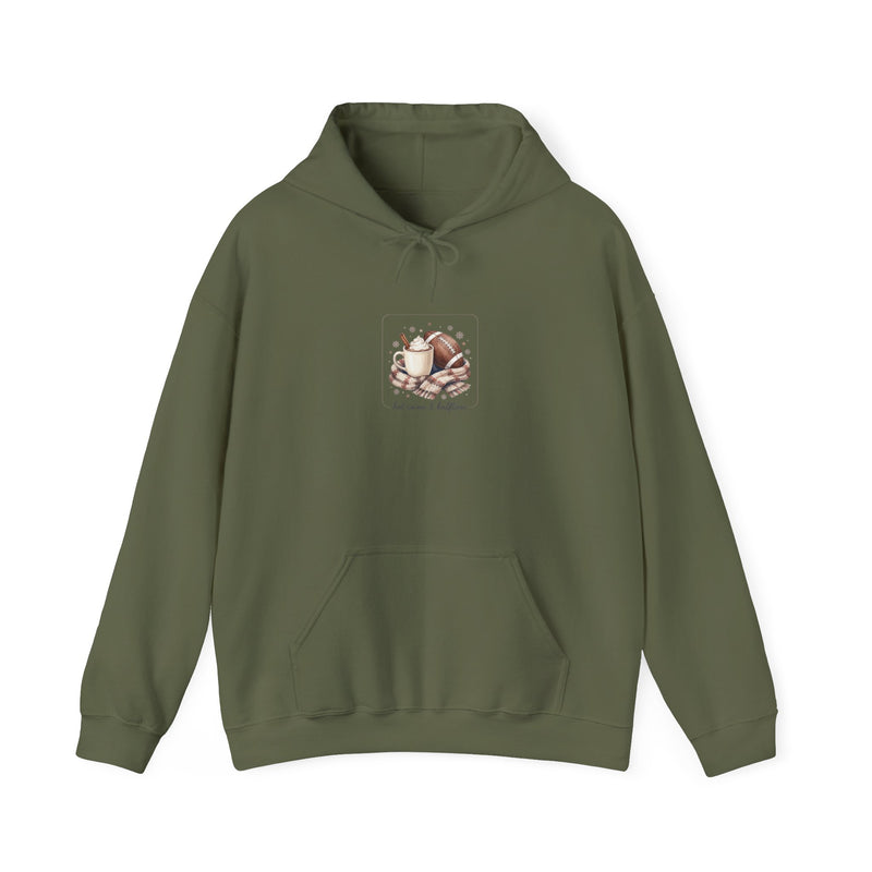 Football Snack Helmet Hoodie | Football Sundays, Tailgate Crewneck