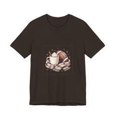 Hot Cocoa & Halftime Tee | Football Sundays, Cozy Game Day Shirt