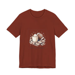 Hot Cocoa & Halftime Tee | Football Sundays, Cozy Game Day Shirt