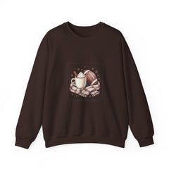 Cozy Football Sundays Crewneck Sweatshirt | Tailgate Coffee, Rustic Game Day