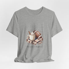 Hot Cocoa & Halftime Tee | Football Sundays, Cozy Game Day Shirt