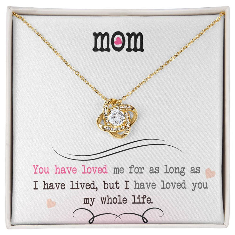 My Whole Life - Love Knot Necklace